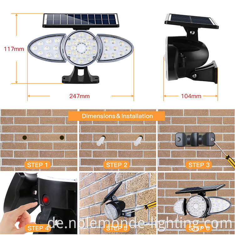 Solar Power LED Street Light